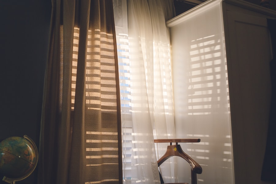 Photo curtains and blinds