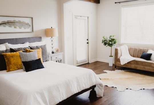 Photo Elegant bedroom