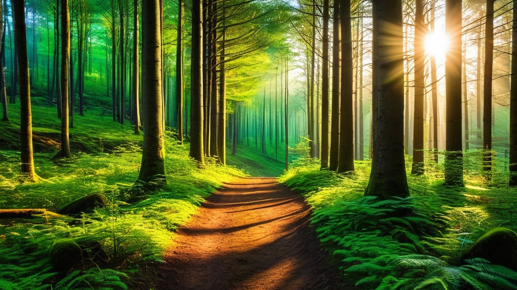 Photo forest photo wallpaper