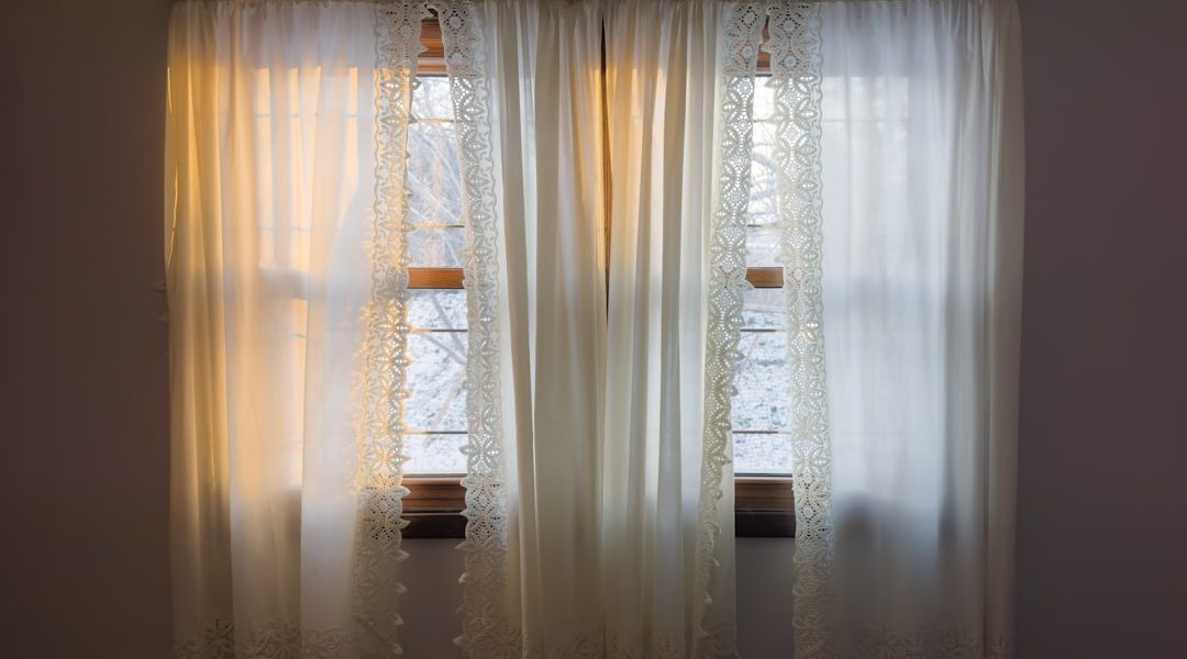 Photo curtains and blinds